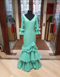 Cheap Flamenco Dresses on Sale. Mod. Saeta Verde. Size 42 132.23€ #50760SAETAVRD42